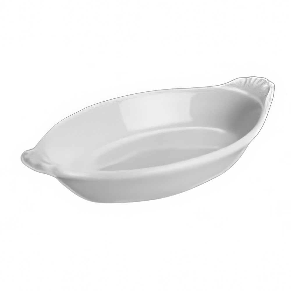 Hall China 6 oz Oval Rarebit/Au Gratin Dish - China, White (HL526122AWHA)