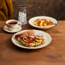 Homer Laughlin HL5290828 3 3/4 oz Round Styleline Fruit Bowl - China, Old Gold thumbnail 2