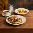 Homer Laughlin HL5330828 12 1/4 oz Round Styleline Grapefruit Bowl - China, Old Gold thumbnail 2