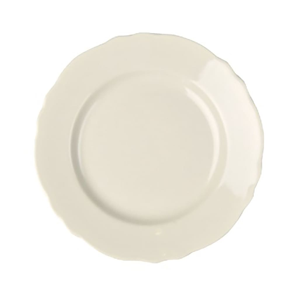 Homer Laughlin HL54200 7 1/4" Round Carolyn Plate - China, Ivory