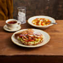 Homer Laughlin HL5640828 12 3/4 oz Round Styleline Soup Bowl - China, Old Gold thumbnail 2