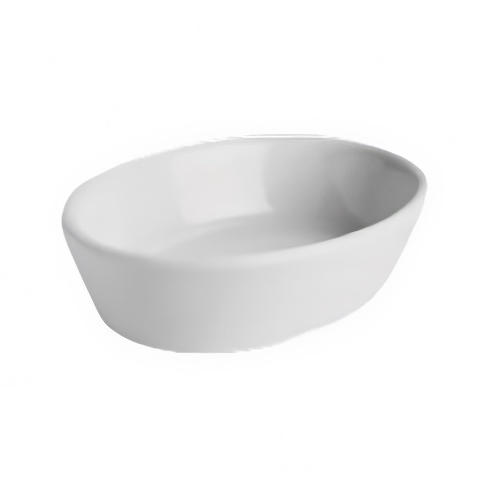 Hall China 14 oz Oval Fort Pitt Baker Dish - China, White (HL5720AWHA)