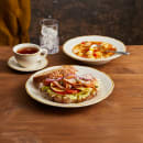 Homer Laughlin HL5800828 5 5/8" Round Styleline Saucer - China, Old Gold thumbnail 2