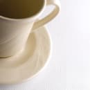 Homer Laughlin HL6141000 7 1/4 oz Lyrica Tall Coffee Cup - China, Ivory thumbnail 2