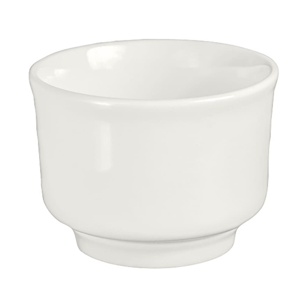 Homer Laughlin HL6526000 7 oz Round Pristine Bouillon Cup - China, White