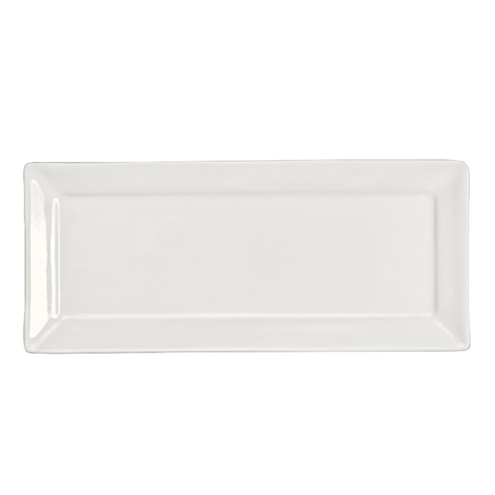 Homer Laughlin HL6956000 11 1/8" x 4 7/8" Rectangular Pristine Tray - China, White