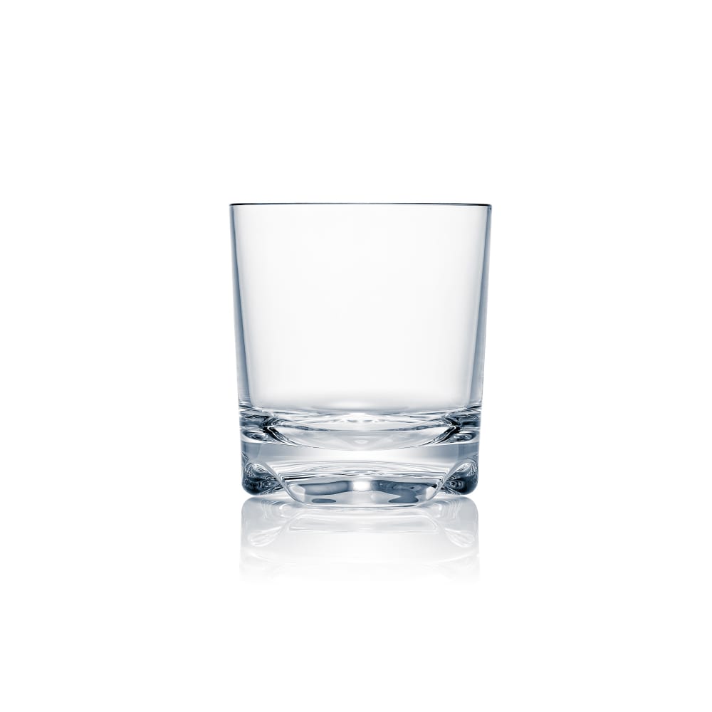Strahl 12 1/2 oz Vivaldi Double Old Fashion Glass, Plastic, Clear (N100053)