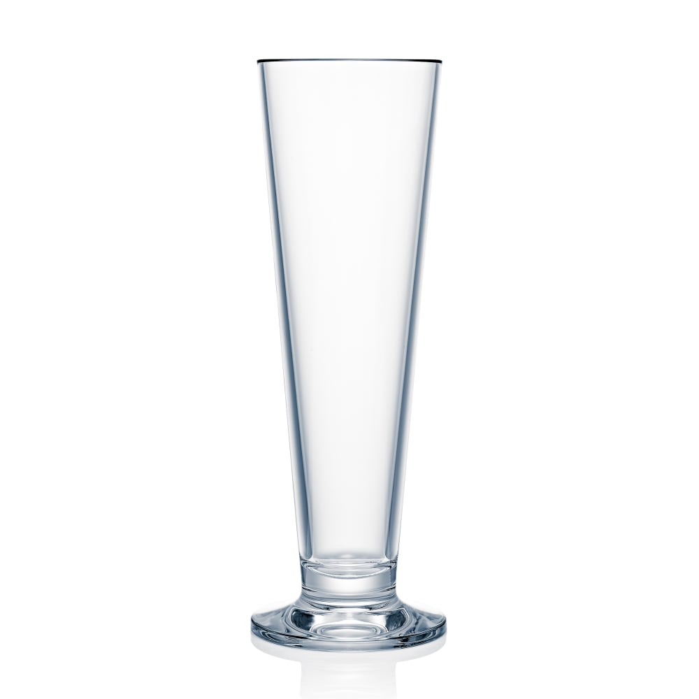 Strahl 16 3/4 oz Design Footed Pilsner Glass, Plastic, Glass (N411603)
