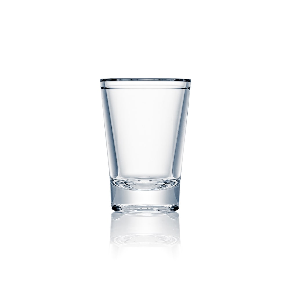 Strahl 2 1/2" Design Shot Glass, Plastic, Clear (N532503)