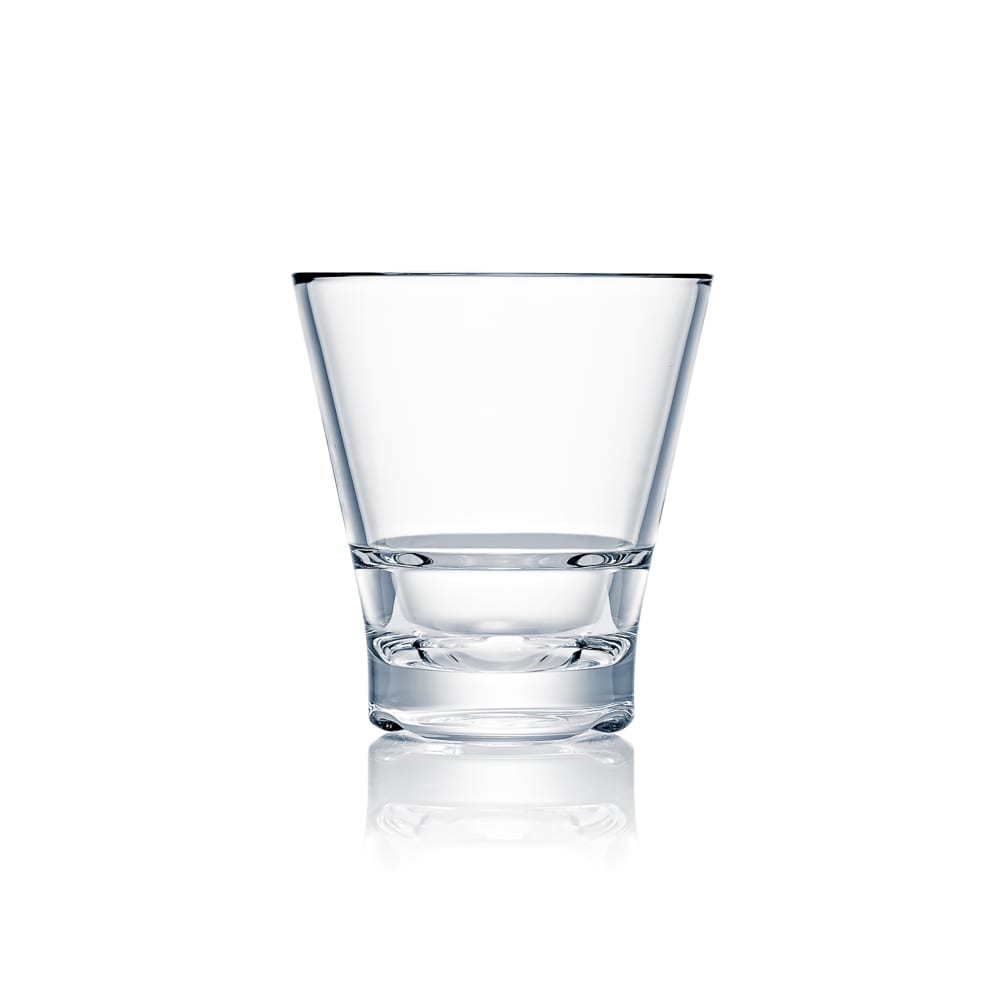 Strahl 5 oz CapellaStack Rocks Glass, Plastic, Clear (N710053)