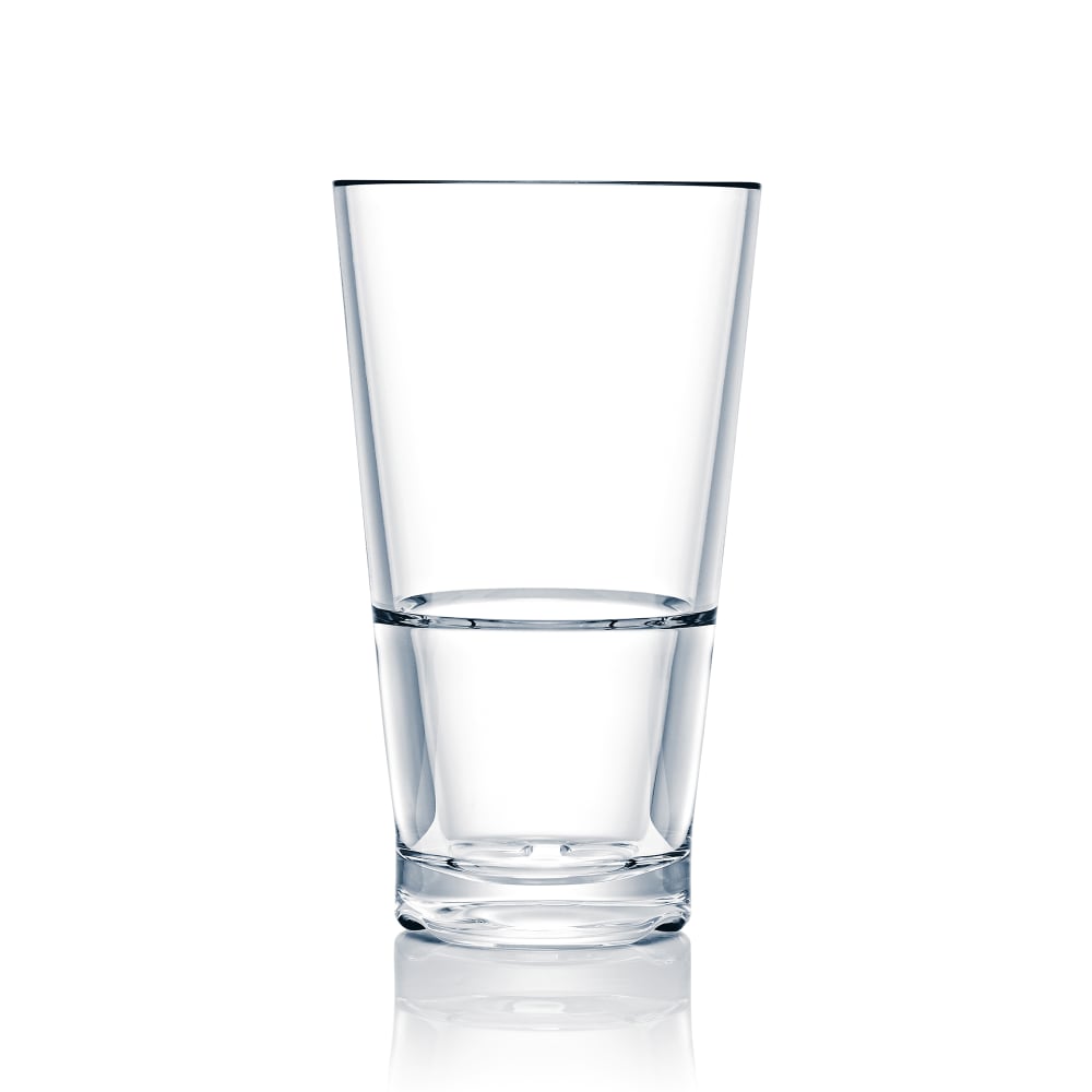 Strahl 14 oz CapellaStack Beverage Glass, Plastic, Clear (N710143)