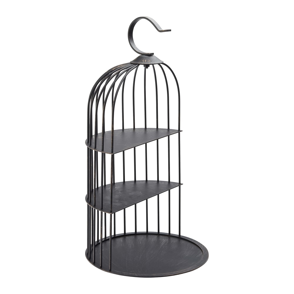 Steelite UCT7019 16 93/100"H Utopia Vintage Birdcage Stand - Stainless Steel, Copper