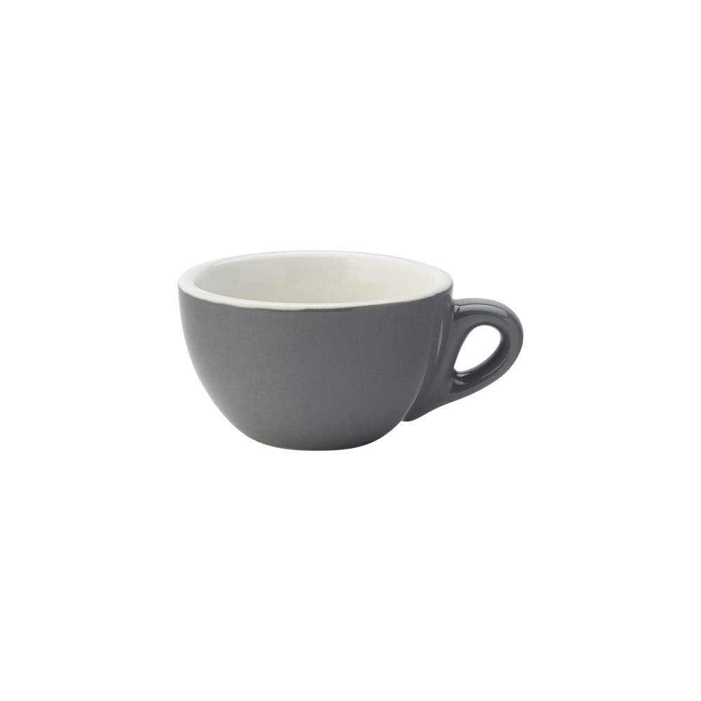 Steelite UCT8092 7 oz Utopia Barista Cappuccino Cup - Porcelain, Gray