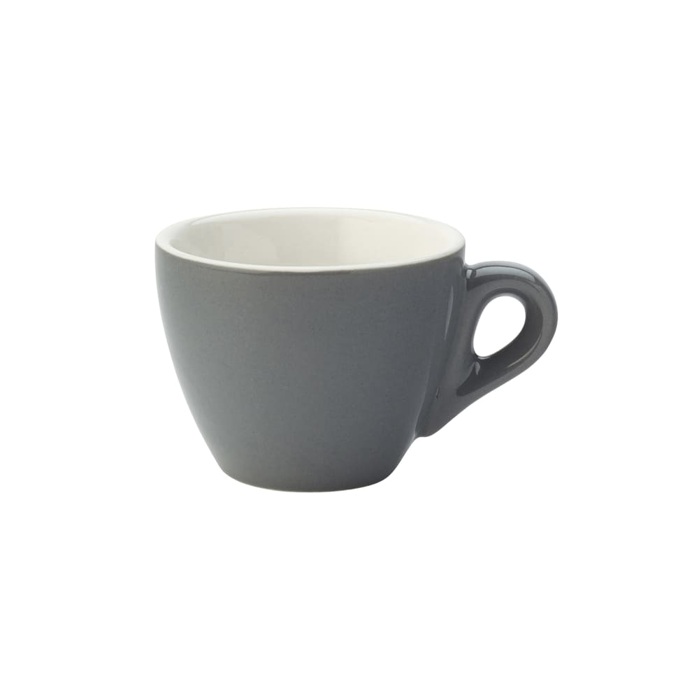 Steelite UCT8107 2 3/4 oz Utopia Barista Espresso Cup - Porcelain, Gray
