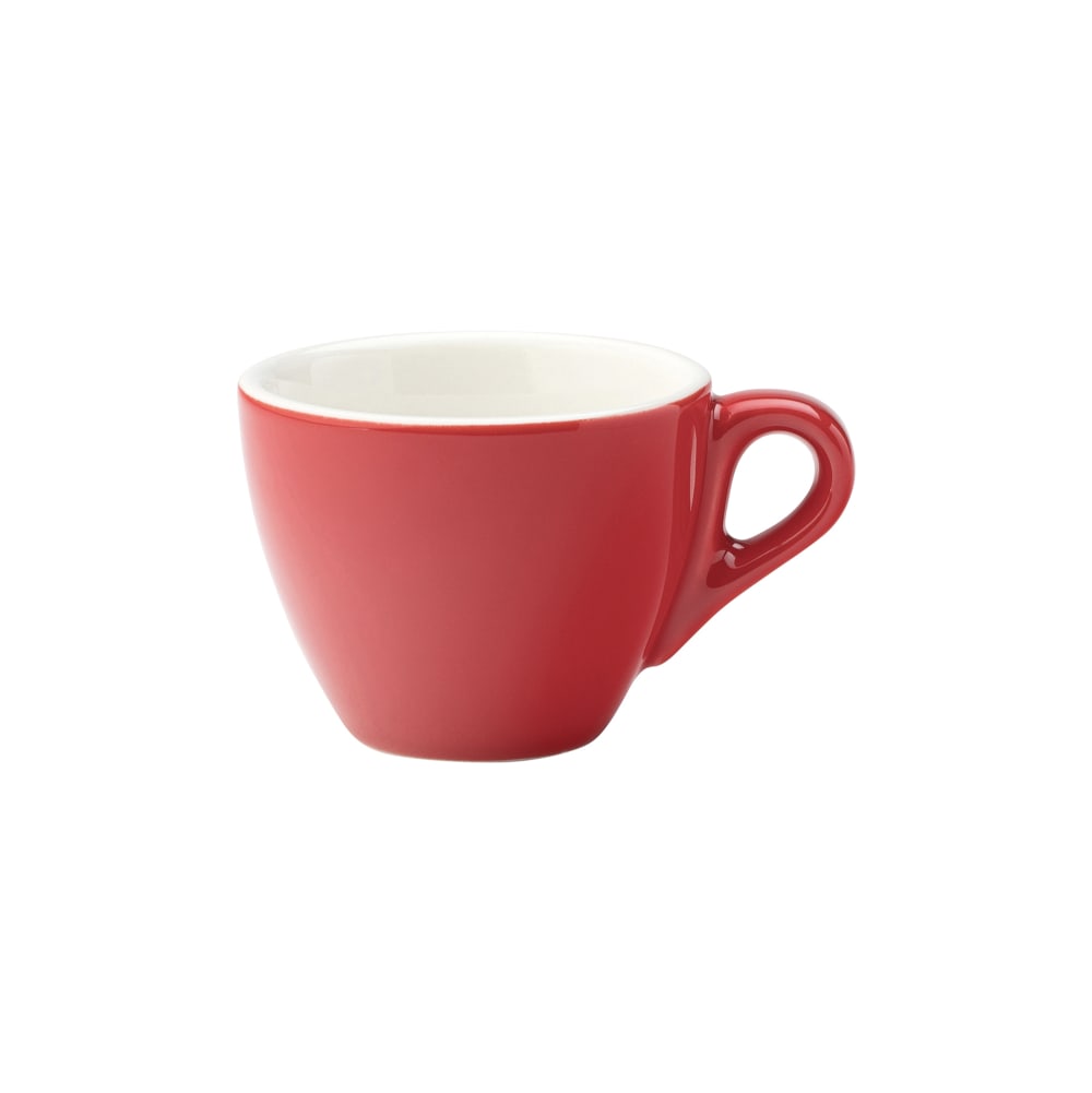 Steelite UCT8140 2 3/4 oz Utopia Barista Espresso Cup - Porcelain, Red
