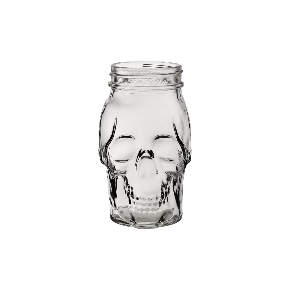 Steelite UR98007 17 1/2 oz Utopia Skull Glass Jar