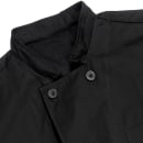 Chef Revival Chef's Jacket w/ Long Sleeves - Poly/Cotton, Black, 2X (J071BK-2X) thumbnail 4