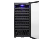 Vinotemp EL-100SBB 23 1/2" One Section Wine Cooler w/ (1) Zone, 114 Bottle Capacity, 115v thumbnail 4