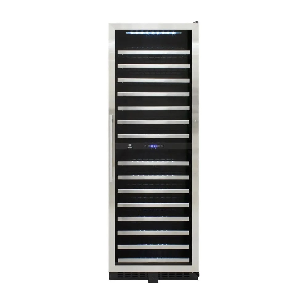 Vinotemp EL-142SDST 23 1/2" One Section Wine Cooler w/ (2) Zones, 155 Bottle Capacity, 115v
