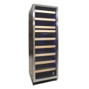 Vinotemp EL-168WCST 24" Connoisseur One Section Wine Cooler w/ (2) Zones, 215 Bottle Capacity, 115v thumbnail 2