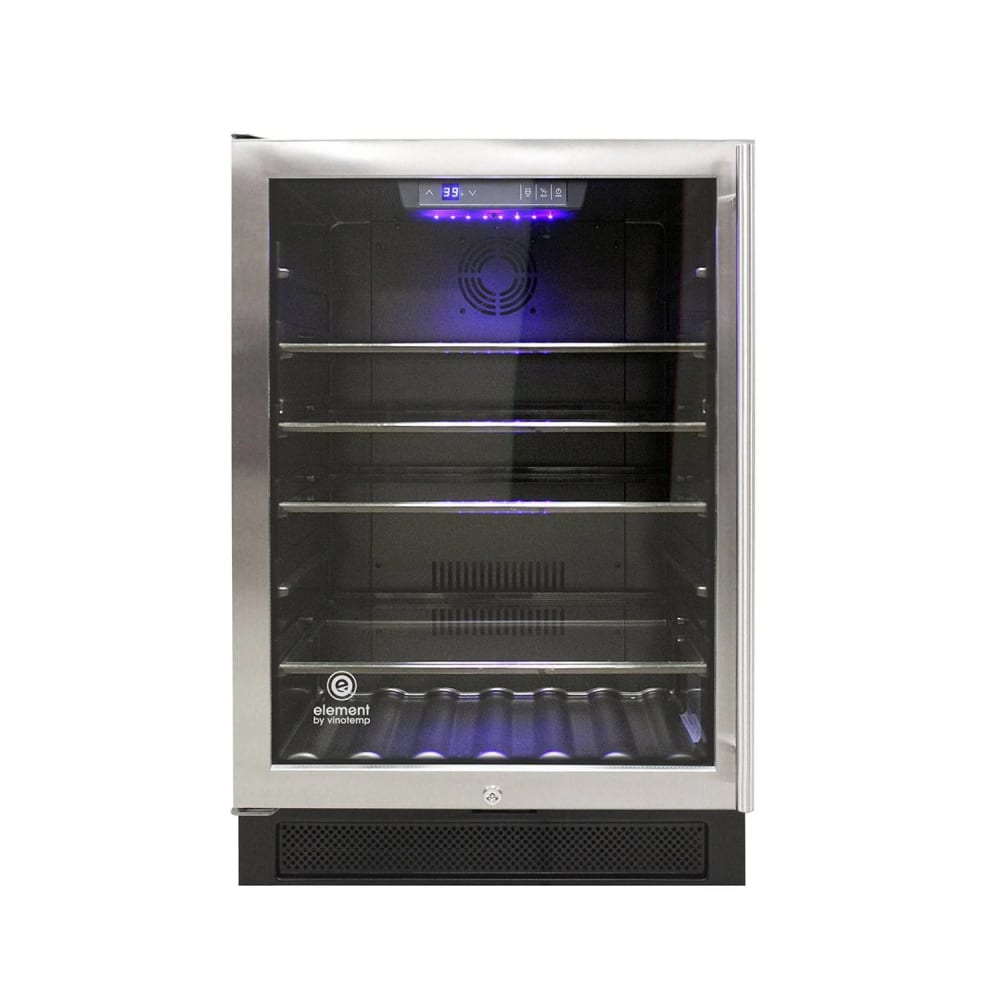 Vinotemp EL-46WCBC-L 23 2/5" Connoisseur Undercounter Refrigerator w/ (1) Section & (1) Door, 115v