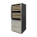 Vinotemp EL-BWC30TB-S 29 1/2" Three Section Wine Cooler w/ (3) Zones, 135 Bottle Capacity, 115v thumbnail 5