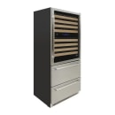 Vinotemp EL-BWC30TB-S 29 1/2" Three Section Wine Cooler w/ (3) Zones, 135 Bottle Capacity, 115v thumbnail 6