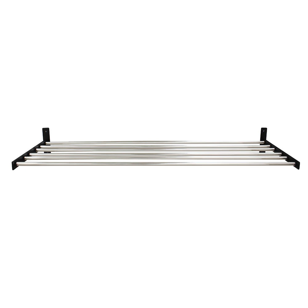 Vinotemp EP-3DHZRACK Epicureanist Horizontal Display Rack - (9) Bottle Capacity, Stainless Steel