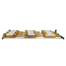 Vinotemp EP-3DHZRACK Epicureanist Horizontal Display Rack - (9) Bottle Capacity, Stainless Steel thumbnail 4