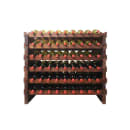 Vinotemp EP-4472-108S 31 1/4"H Epicureanist Commercial Wine Rack w/ (108) Bottle Capacity, Pine Wood, Stained thumbnail 2