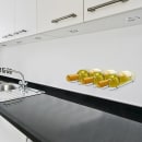 Vinotemp EP-PEG1S 9" Epicureanist Wine Pegs w/ (1) Bottle Capacity, Matte Metal thumbnail 5