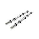 Vinotemp EP-PEG2A 7 7/8" Epicureanist Wine Pegs w/ (2) Bottle Capacity, Satin Nickel thumbnail 2