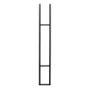 Vinotemp EP-RACKFC-B 60"H Epicureanist Wine Rack Frame - Black thumbnail 2