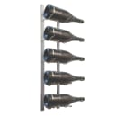 Vinotemp EP-WIRE1MS 35 3/4"H Epicureanist Commercial Wine Rack w/ (5) Bottle Capacity, Stainless Steel thumbnail 3