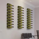 Vinotemp EP-WIRE1S 35 3/4"H Epicureanist Commercial Wine Rack w/ (9) Bottle Capacity, Stainless Steel thumbnail 4