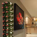 Vinotemp EP-WIRE2B 35 3/4"H Epicureanist Commercial Wine Rack w/ (18) Bottle Capacity, Black thumbnail 4