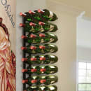 Vinotemp EP-WIRE3B 35 3/4"H Epicureanist Commercial Wine Rack w/ (27) Bottle Capacity, Black thumbnail 4