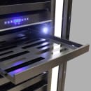 Vinotemp VT-24PR125 23 1/2" One Section Wine Cooler w/ (2) Zones, 126 Bottle Capacity, 115v thumbnail 5
