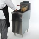 MoTak FF40LP Economy Gas Fryer- (1) 40 lb Vat, Floor Model, Liquid Propane thumbnail 5