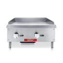 General GCMG-24NG 24" Gas Griddle w/ Manual Controls - 3/4 Steel Plate, Convertible thumbnail 2