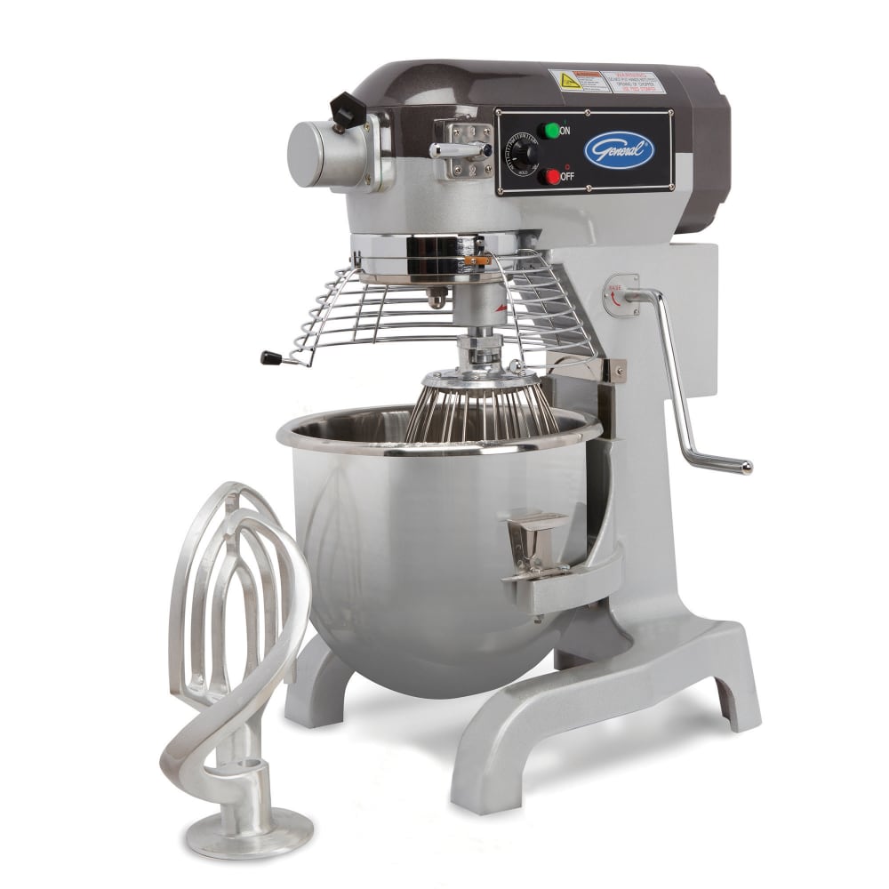 General GEM120 20 qt Planetary Mixer - Bench Model, 1/2 hp, 120v/1ph