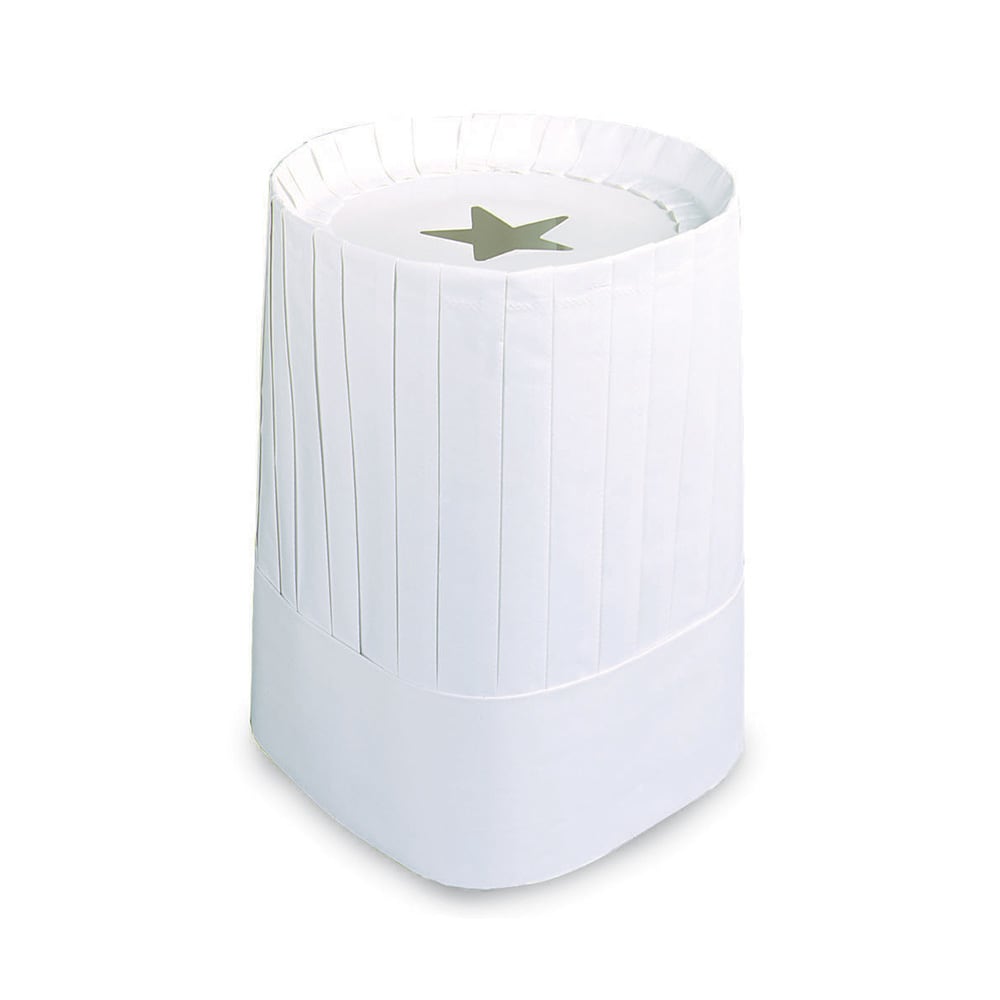 Cellucap Manufacturing 7" Le Classic™ Chef Hat - Paper, White (CC207)