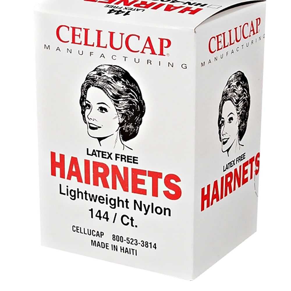 Cellucap Manufacturing 26" Hair Net - Nylon, Dark Brown (HN5DB)