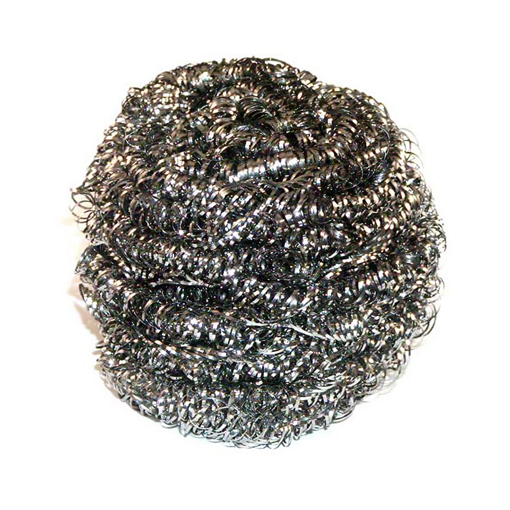 Cellucap Manufacturing 35g Scouring Sponge, Stainless Steel (D204)