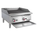 MoTak MBR24 24" Gas Charbroiler w/ Cast Iron Grates - Convertible thumbnail 2