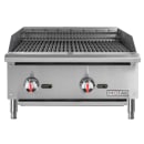 MoTak MBR24 24" Gas Charbroiler w/ Cast Iron Grates - Convertible thumbnail 3