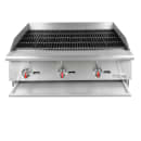 MoTak MBR36 36" Gas Charbroiler w/ Cast Iron Grates - Convertible thumbnail 3