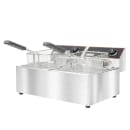 MoTak MCFD5 Countertop Electric Fryer - (2) 9 lb Vats, 120v thumbnail 5