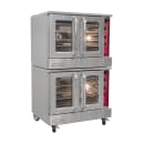 MoTak MCO-2-DBL Double Full Size Convertible Gas Convection Oven - 108,000 BTU thumbnail 2