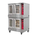 MoTak MCO-2-DBL Double Full Size Convertible Gas Convection Oven - 108,000 BTU thumbnail 3